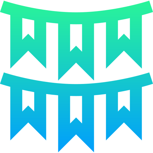 guirnalda icono gratis