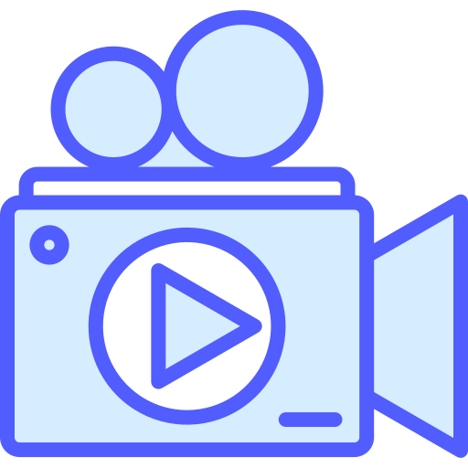 camara de video icono gratis