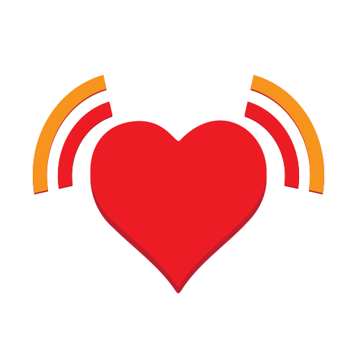 latido del corazón icono gratis