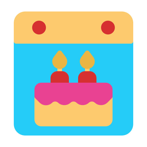 cumpleaños icono gratis