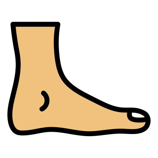 Foot Generic Outline Color icon