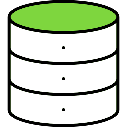 almacenamiento de base de datos icono gratis