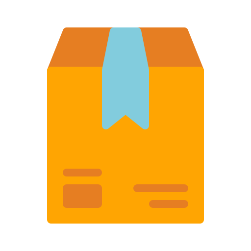 caja de entrega icono gratis