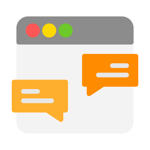 Chat Generic Flat icon