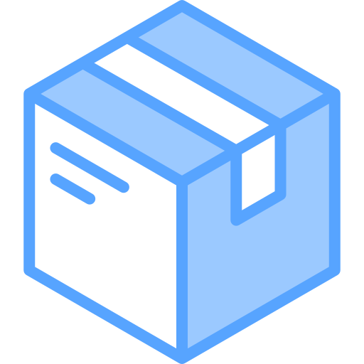 Package Generic Blue icon