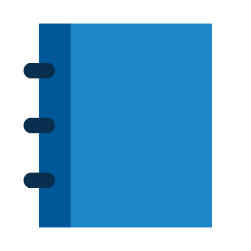 libreta de contactos icono gratis