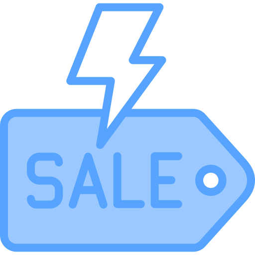 Флэш-распродажа бесплатно иконка