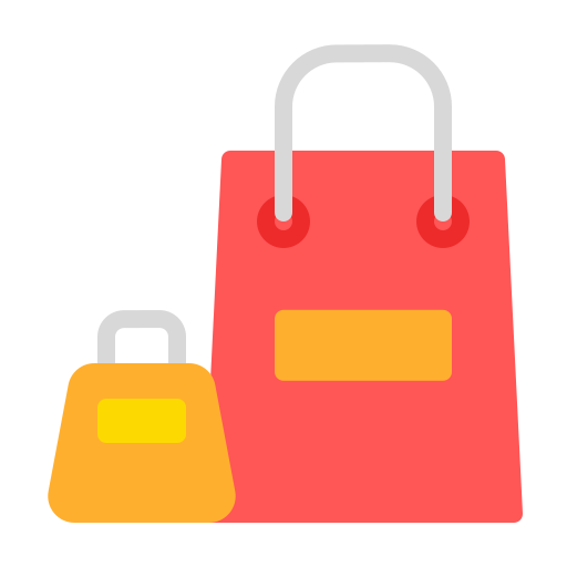 Shopping bag - free icon