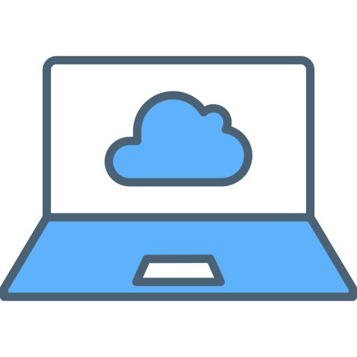 computación en la nube icono gratis