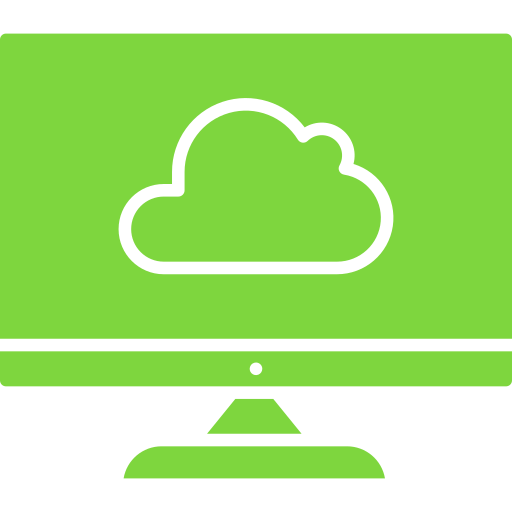 computación en la nube icono gratis