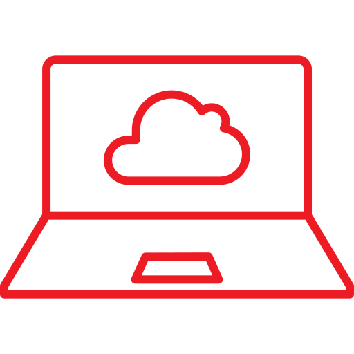 computación en la nube icono gratis