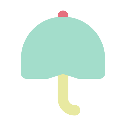 Зонтик бесплатно иконка