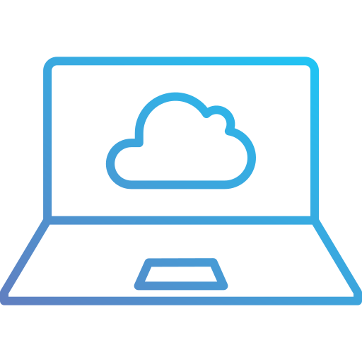computación en la nube icono gratis