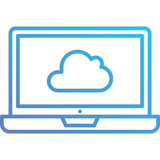 computación en la nube icono gratis