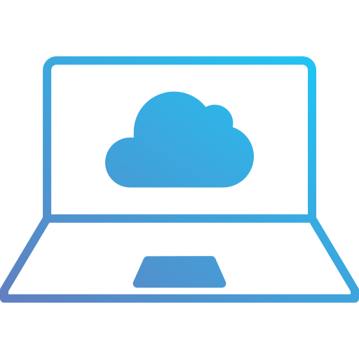 computación en la nube icono gratis