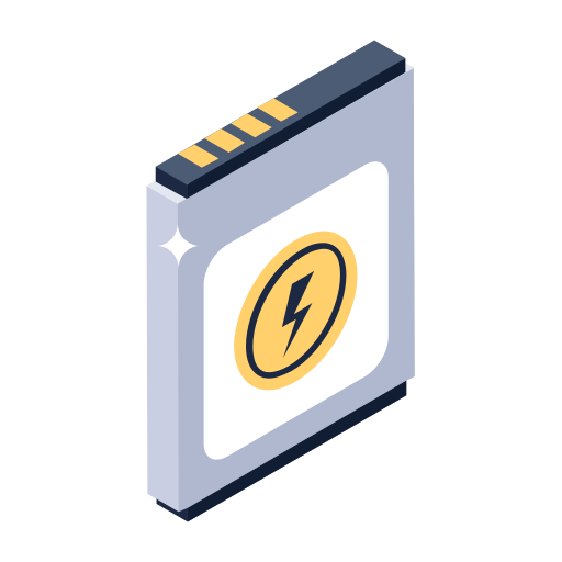 batería recargable icono gratis