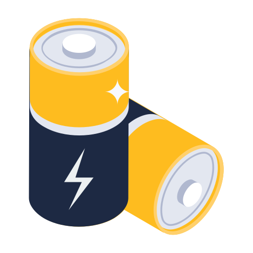 batería recargable icono gratis