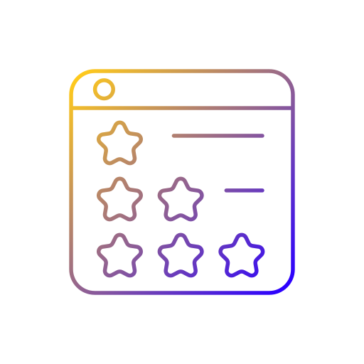 estrellas de calificación icono gratis