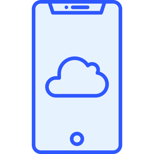 computación en la nube icono gratis
