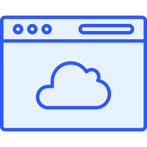 computación en la nube icono gratis