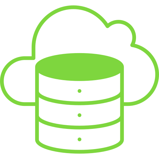 almacenamiento de base de datos icono gratis