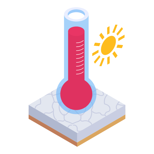 clima caliente icono gratis