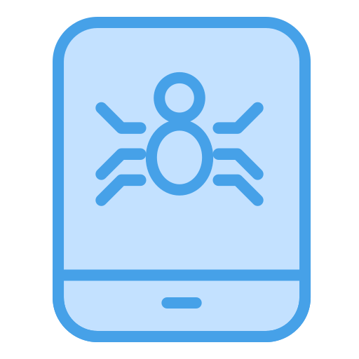 software malicioso icono gratis