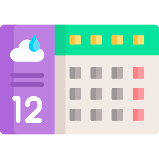calendario icono gratis