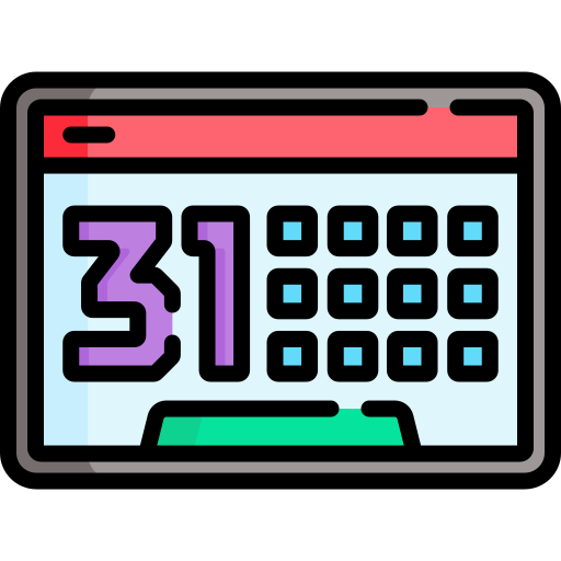 calendario icono gratis