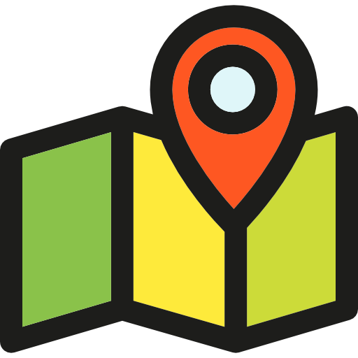 Map - Free signs icons