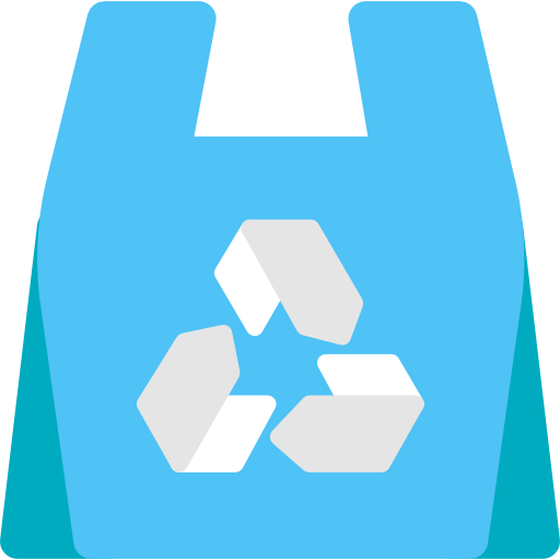 bolsa de reciclaje icono gratis