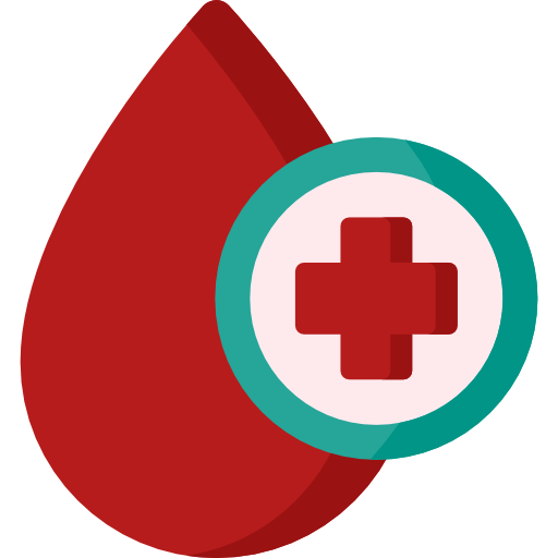 donación de sangre icono gratis