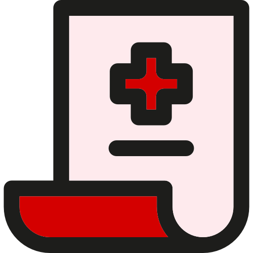 historial médico icono gratis