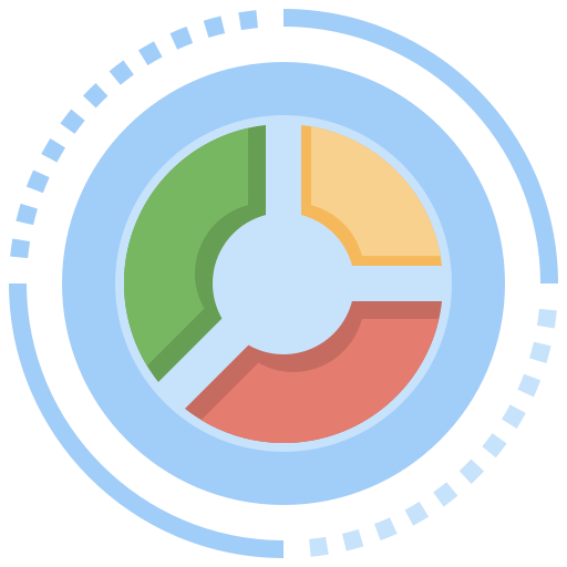 Pie chart Surang Flat icon