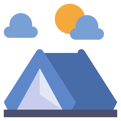 Camping Surang Flat icon