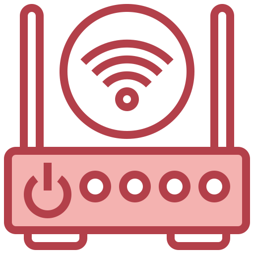 router inalámbrico icono gratis