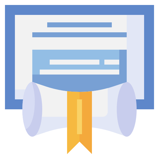 diploma icono gratis