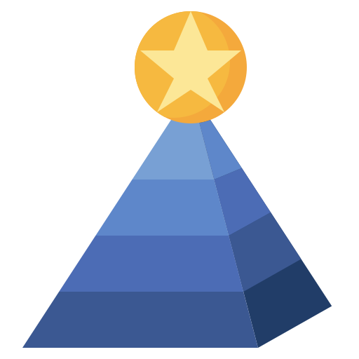 Pyramid chart - Free ui icons