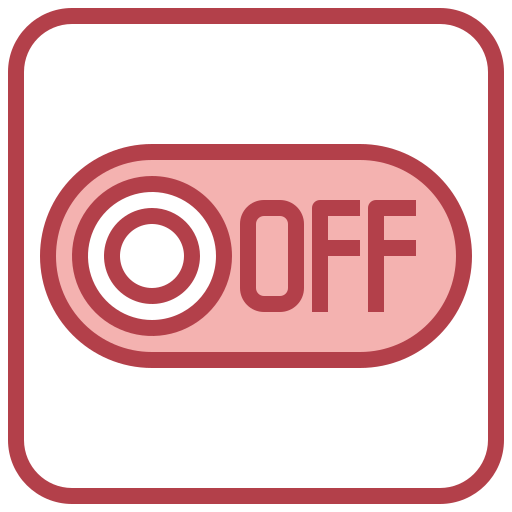 apagado icono gratis