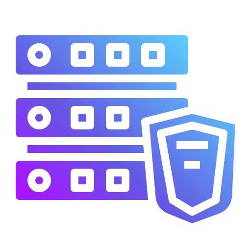 Server Generic Flat Gradient icon
