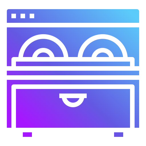 Dishwashing Generic Flat Gradient icon