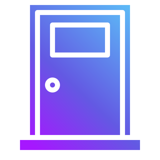 porta grátis ícone porta grátis ícone