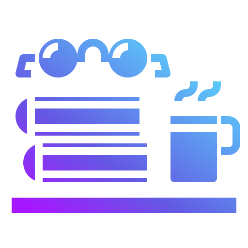 en train de lire Icône gratuit