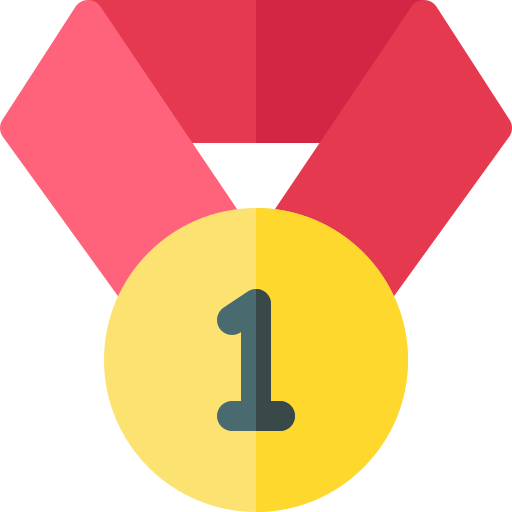 Medal Basic Rounded Flat icon