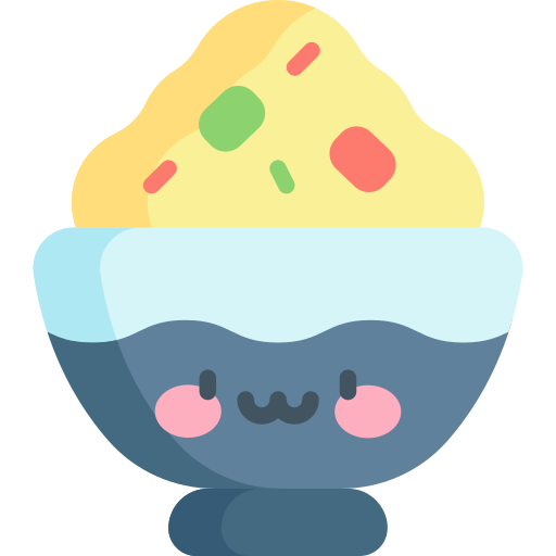 Rice Kawaii Flat icon