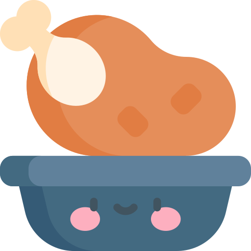 Roasted chicken  free icon