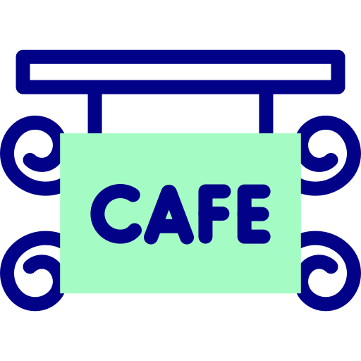 cafetería icono gratis