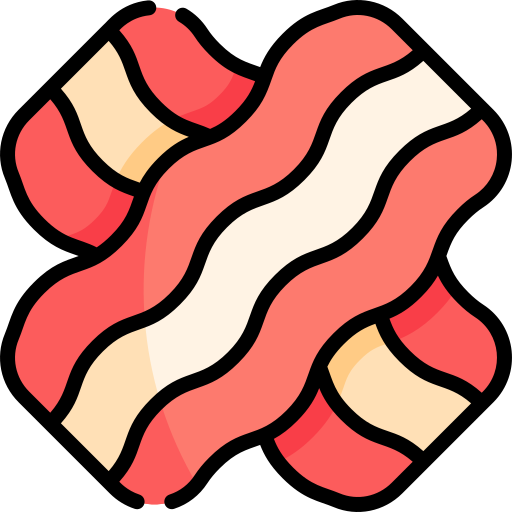 bacon  grátis ícone