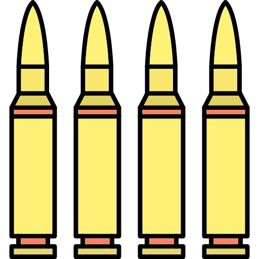 Bullets Generic Thin Outline Color icon