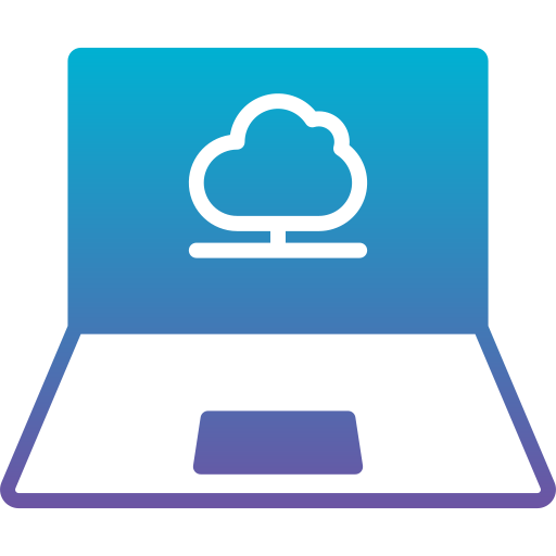 computación en la nube icono gratis